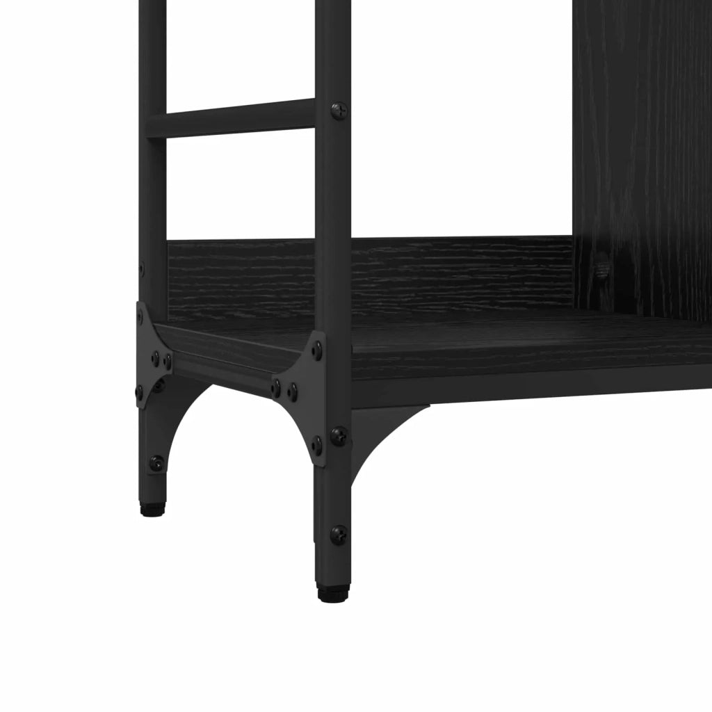 Credenza | Madia | Buffet da pranzo | Armadio da pranzo Rovere Nero 102 x 32 x 73,5 cm