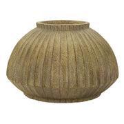 Vaso Decorativo VKH821, Verde, Poliresina, 40x40x26,5 cm