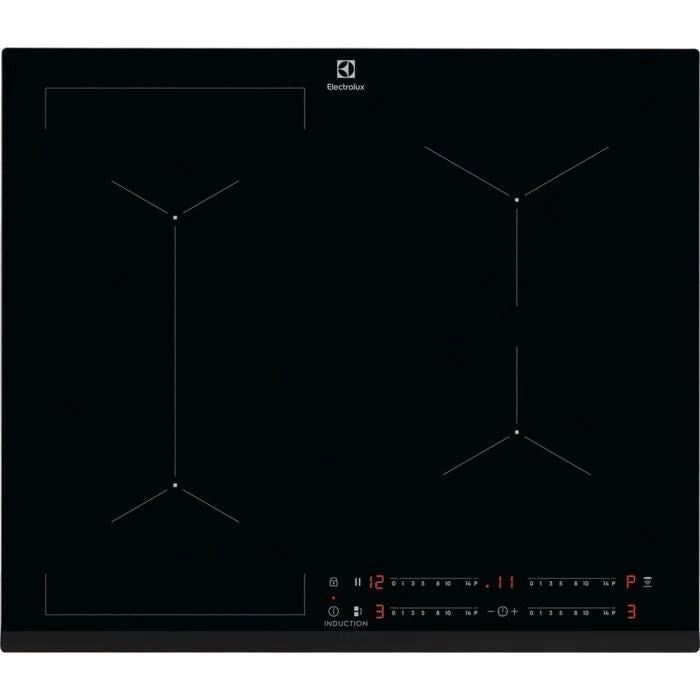 Electrolux EIL63443 Nero Da incasso 59 cm Piano cottura a induzione 4 Fornello(i)