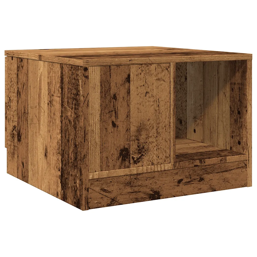 Tavolino da salotto | Tavolino da caff¨¨ | Tavolino da Soggiorno Legno Antico 50x50x36 cm Legno Multistrato
