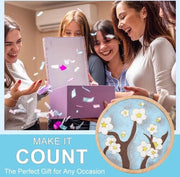 Kit per creare piatti di supporto in legno con fiori - Coaster per bicchieri da cocktail - Adatto per principianti - Con istruzioni - Piatti di base in metallo per artigianato - Decorazione manuale per la casa