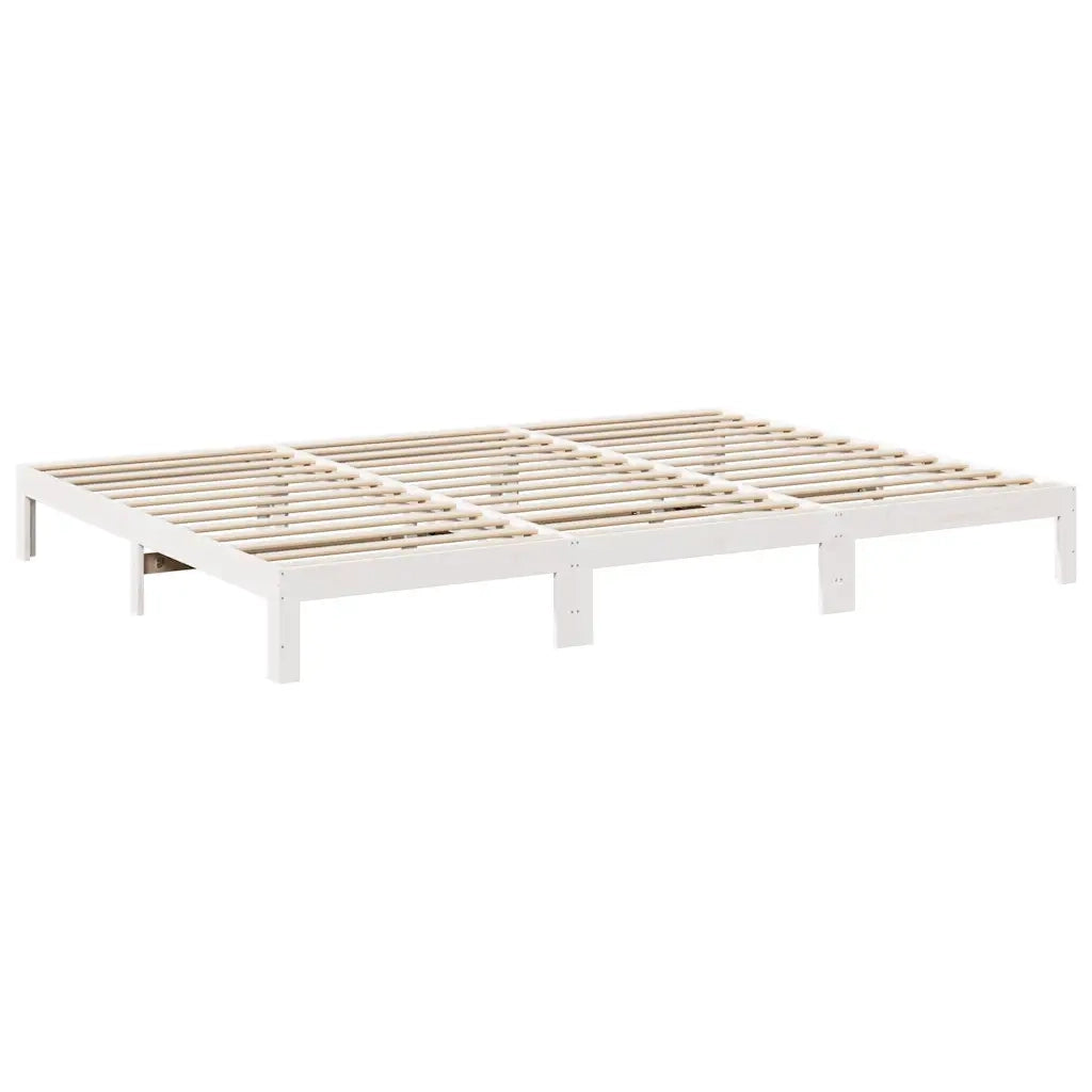 Giroletto Familiare senza Materasso Bianco 270x200 cm