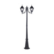 LAMPIONE NEW YORK H 200 CM 2 LUCI GRIGIO- 1,0 pz