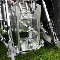 Boccola albero cardanico 175 mm Attacco albero scanalato 1 3/8" 21D Albero uscita 1 3/4" 6D Trattore