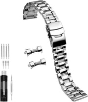 Cinturino orologio in acciaio inossidabile premium - 22 mm - con chiusura rapida - sostituibile