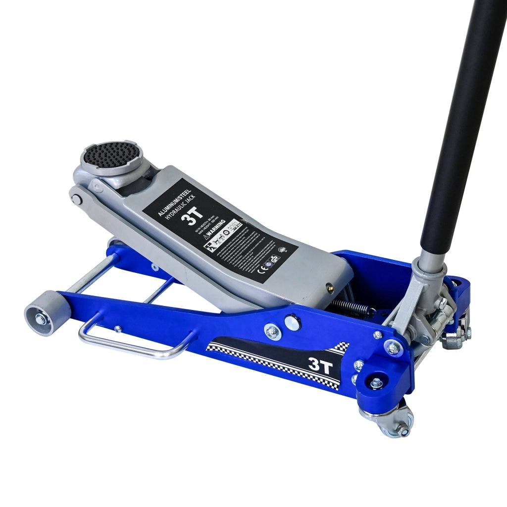 Piattaforma di sollevamento in alluminio 3T / Carrello idraulico di servizio / Paranco con sella aggiuntiva (per SUV e camion rialzati): capacit¨¤ di s