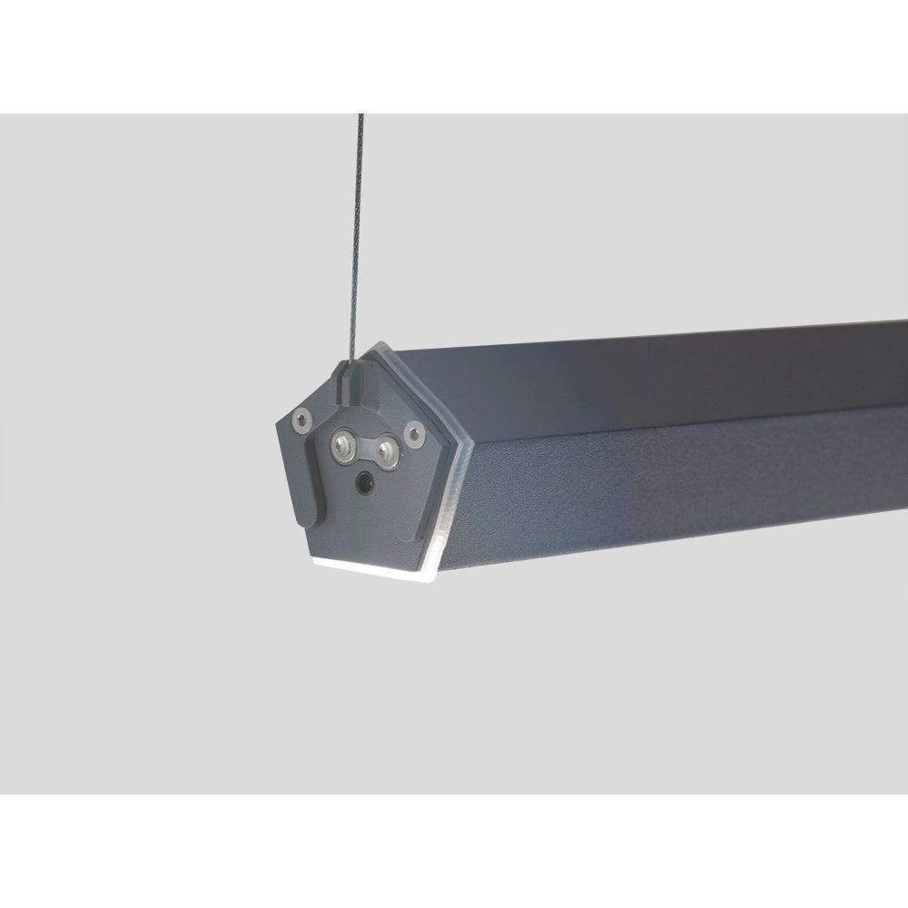 Pencil staffa sospensione orizzontale Zafferano - Accessorio lampada a sospensione Corten