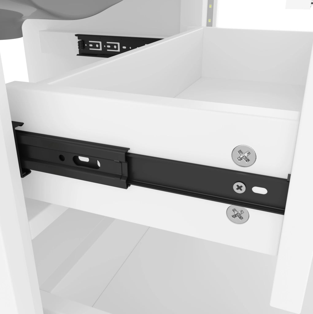 Mobile bagno sospeso 60x46x50 cm con lavabo e luce LED