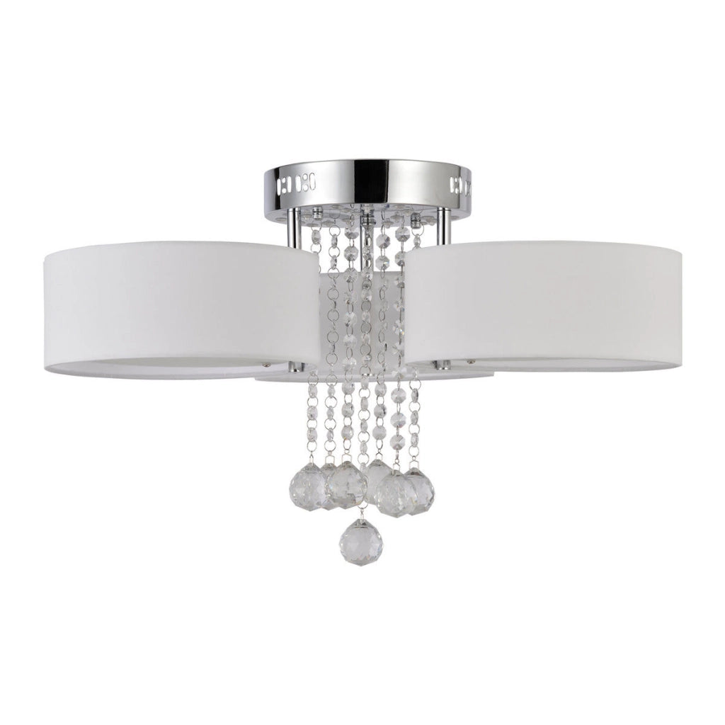 Plafoniera Gambela Light Prestige bianca 3xE27 LED