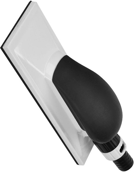 Blocco schiacciapersona 200 x 70 mm - Palet elettrico pneumatico - Maniglia comoda - Tipo ad aggancio magnetico - Funzione di raccolta di polvere - Adatto per il legno...