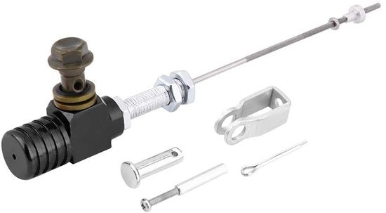 Coppia Idraulica in Alluminio - M10 x 1,25 mm - Montaggio Universale - Coppia Idraulica Rapida - Motocicletta/ATV - Lunghezza Totale 175 mm - Pompa di Coppia