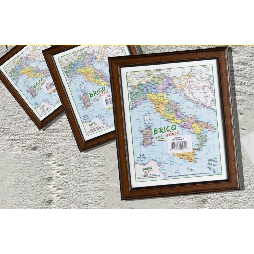 Cornice portafoto da Parete in legno noce 13 x 18 cm