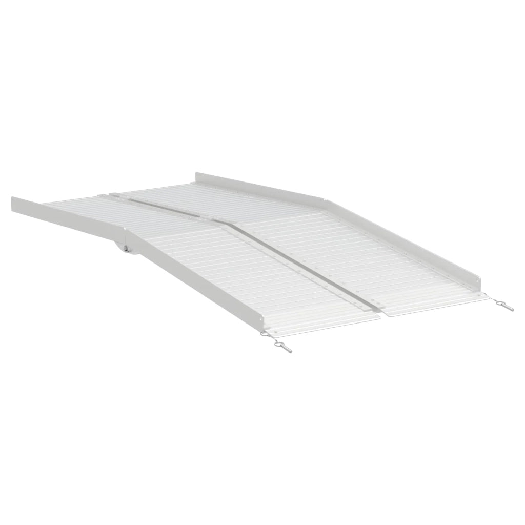 Rampa per sedia a rotelle 270 kg Argento 92 x 73 x 5 cm