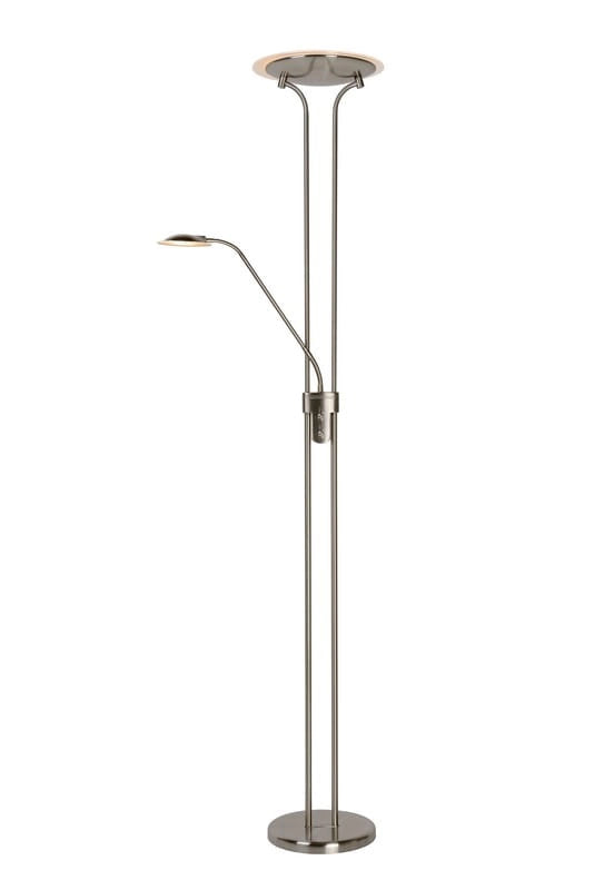 Lampada da terra Lucide Champion LED 24W 3000K nichel