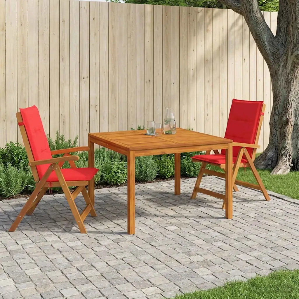Set da pranzo da giardino 3 pezzi 3 pz Naturale 3434612