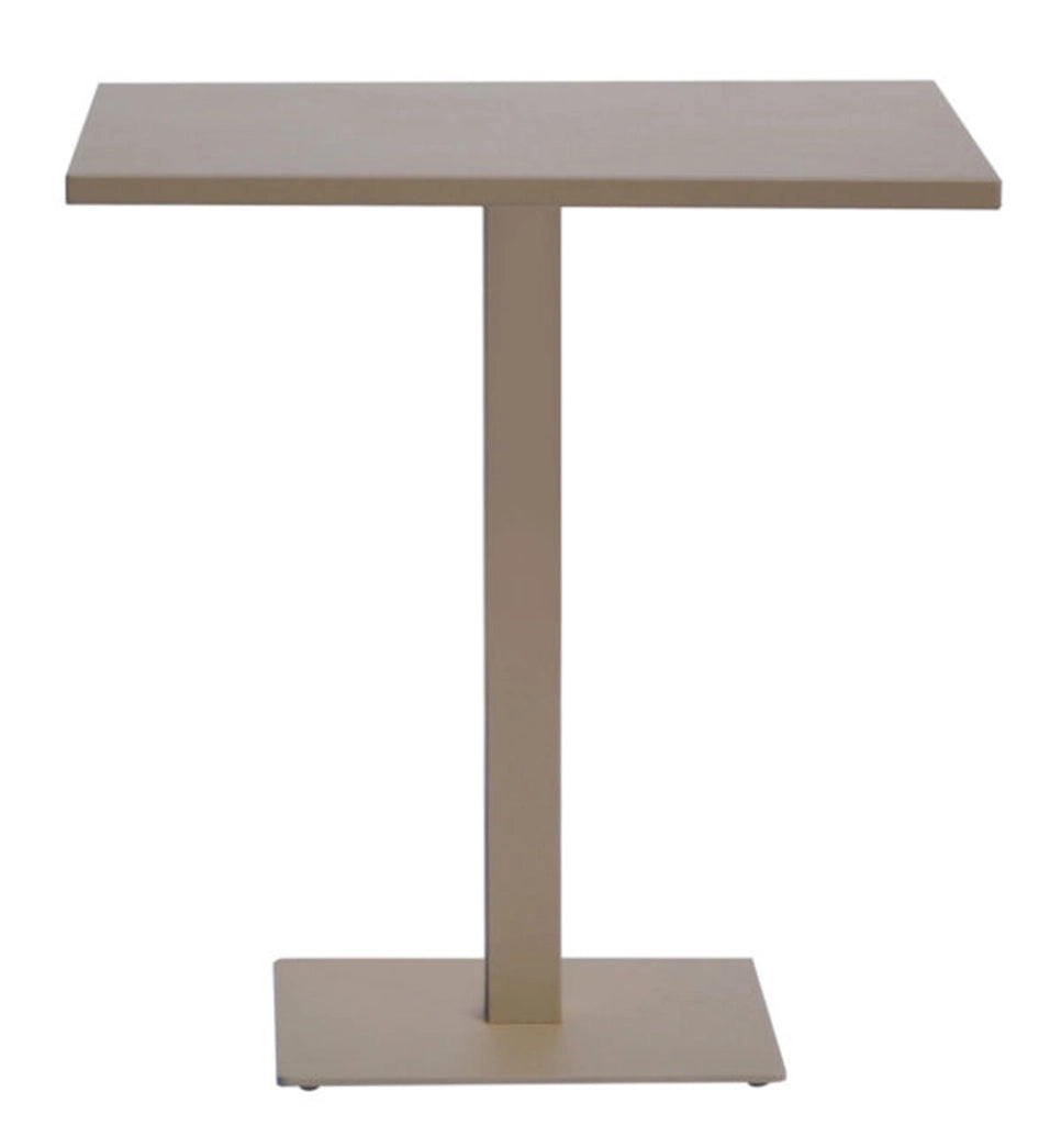 Piano in alluminio Greenwood 70x70 Materiale: Alluminio, Colore: Tortora