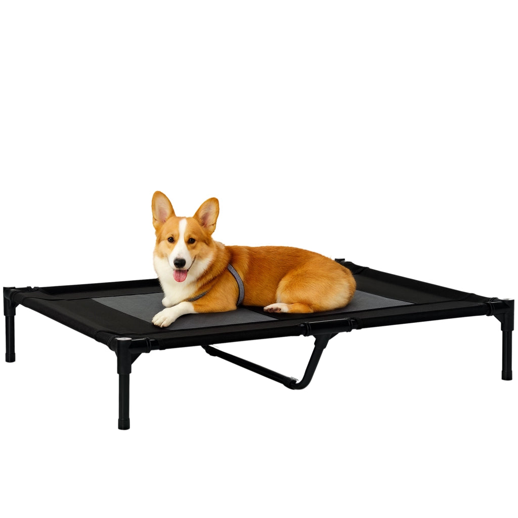 Cuccia per cani pieghevole traspirante ¨C Xylo ¨C nero