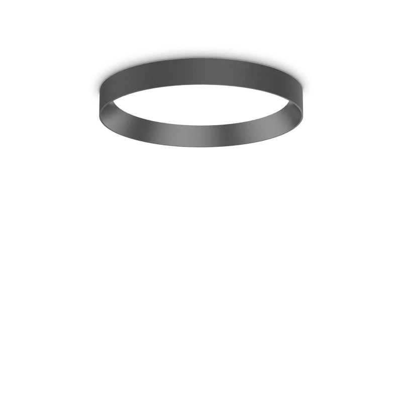 Lampada Da Soffitto Fly Pl D35 4000K Nero Ideal-Lux