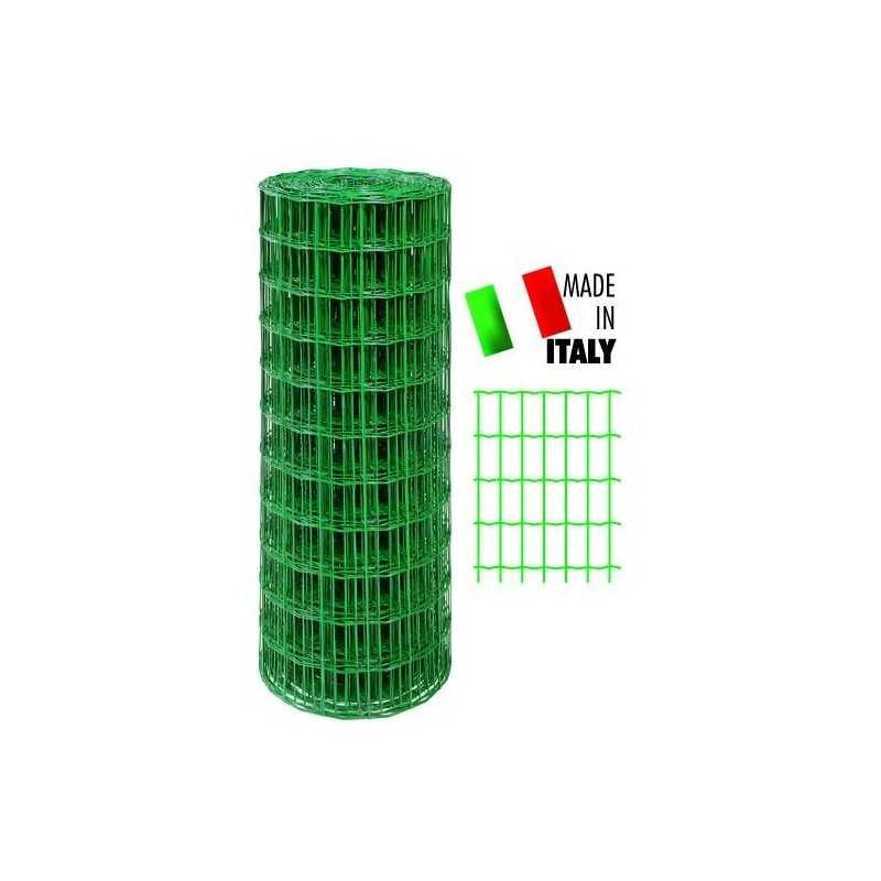 Rete Elettrosaldata Tipo Italia 75X60 Plastic Mt.25 H.Cm. 60