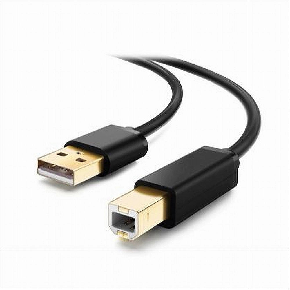 Trade Shop - Cavo F-bm09 Cavetto Per Stampante Bm2.0 Usb Da 1 Mt Compatibile Notebook Desktop -