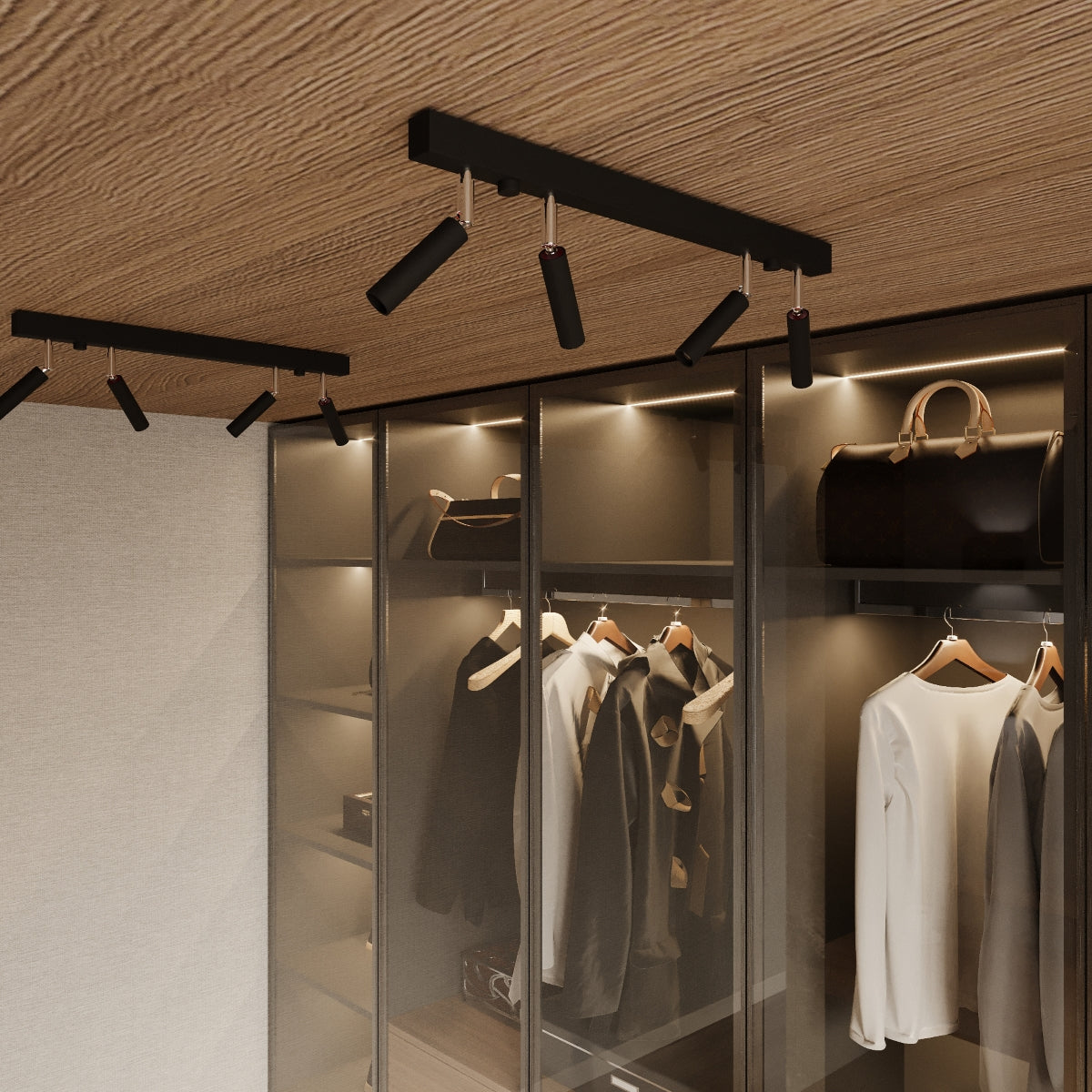 Lampada da parete EYETECH 1 nero