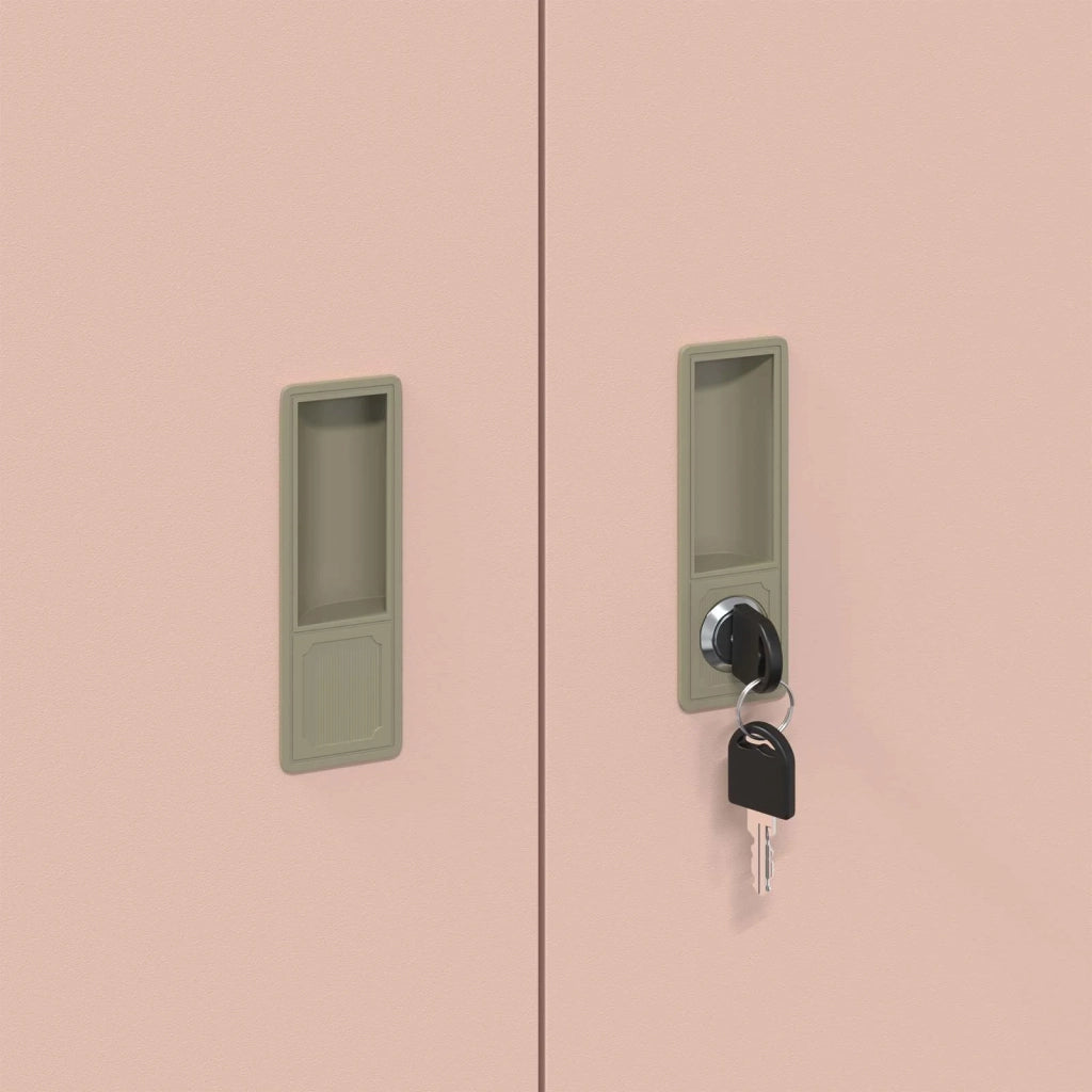 Armadio Rosa 90 x 40 x 70 cm Acciaio CFW4205120