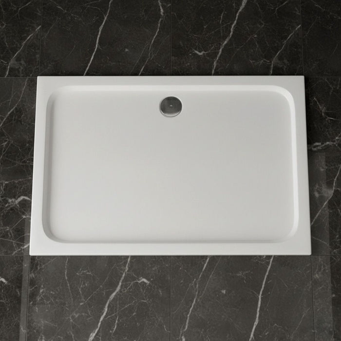 Piatto Doccia Acrilico Rea Belmond White 90x120