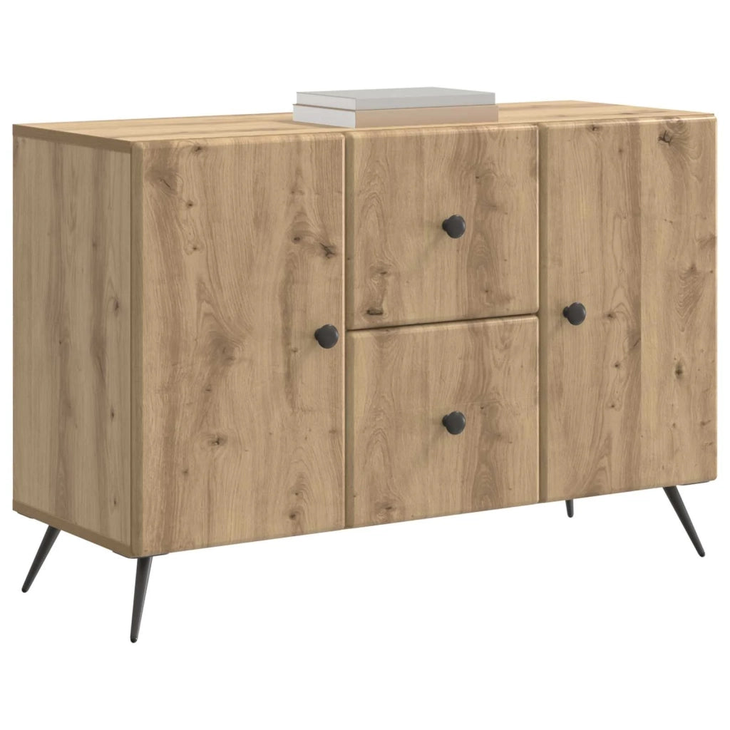 Credenza con cassetto Rovere Artigianale 89 x 34,5 x 60 cm