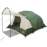 Tenda Familiare a Tunnel per 8 Persone Verde Impermeabile