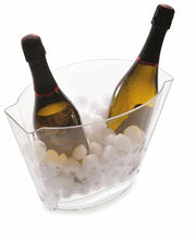 Secchiello da Tavolo Per Vino Champagne in Acrilico Trasparente Vicking
