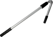 Palo di finestra telescopico leggero - 125cm (49") - Inclusa adattatore di angolo libero per acqua di finestra telescopico