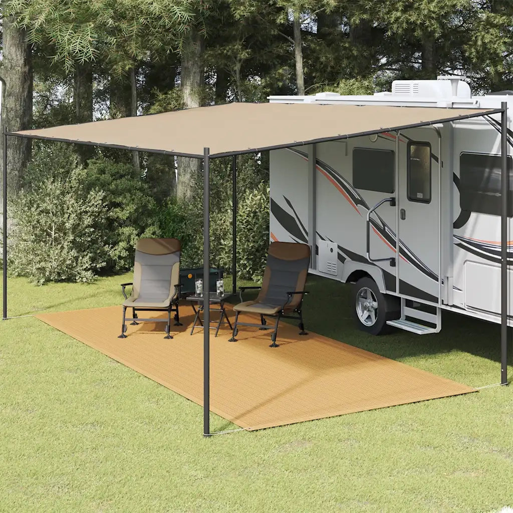 Tappeto da Tenda | Tappeto da campeggio Sabbia 250x550 cm HDPE