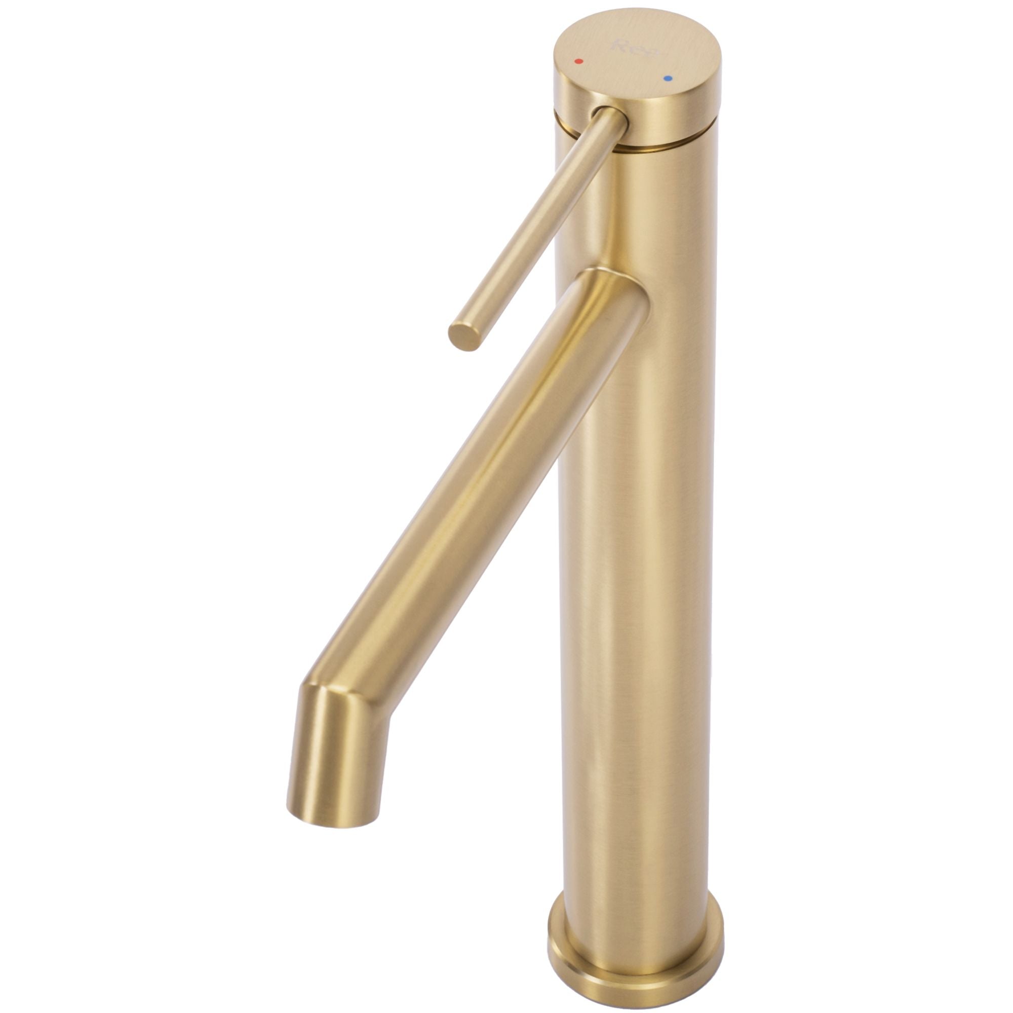 Rubinetto Da Lavabo Rea Foss Gold Brush High