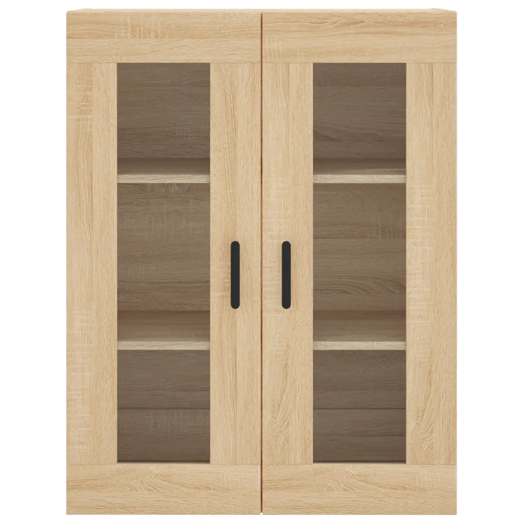 Credenza Rovere Sonoma 69,5x34x180 cm in Legno Multistrato 3198348