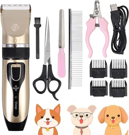 Tondeuse per cani con spazzola per peli spessi - Trimmer per cani - Tondeuse per cani - Tondeuse per animali - Tondeuse per cani per truccatori 

Modello: 
Specifica: 
Codice prodotto: