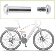 Viti 2 Set - M8 Viti a Testa Femminile 29mm - Viti di Raccordo 12mm - Acciaio di Carbonio - Mezza Circonferenza Sei Angoli - Attacco Argentato - Viti per Bicicletta