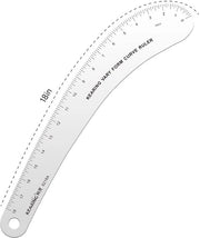 Curva francese per la sartoria e il disegno, 18 pollici