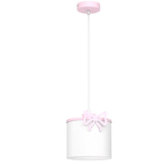 Lampada a sospensione Luminex Sweet bianca E27 15W