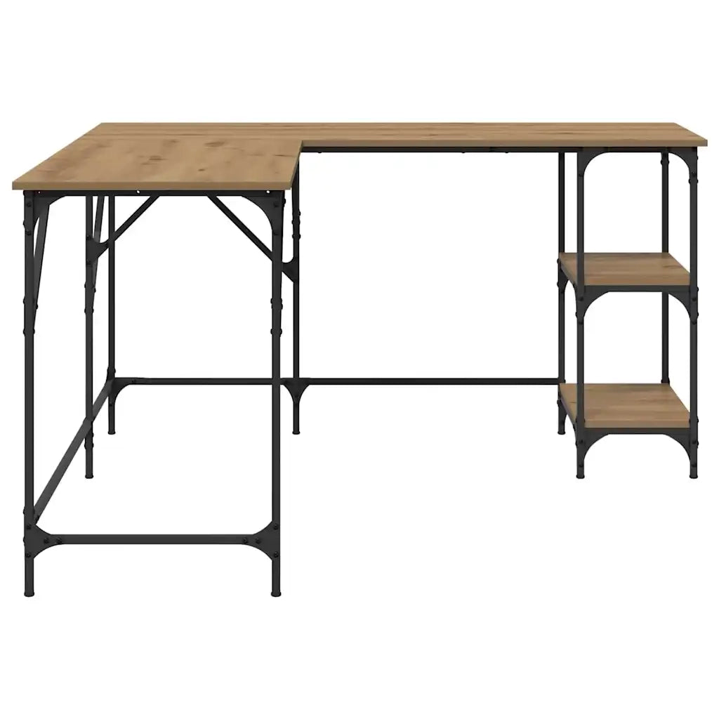 Scrivania Rovere artigianale 139 x 139 x 75 cm