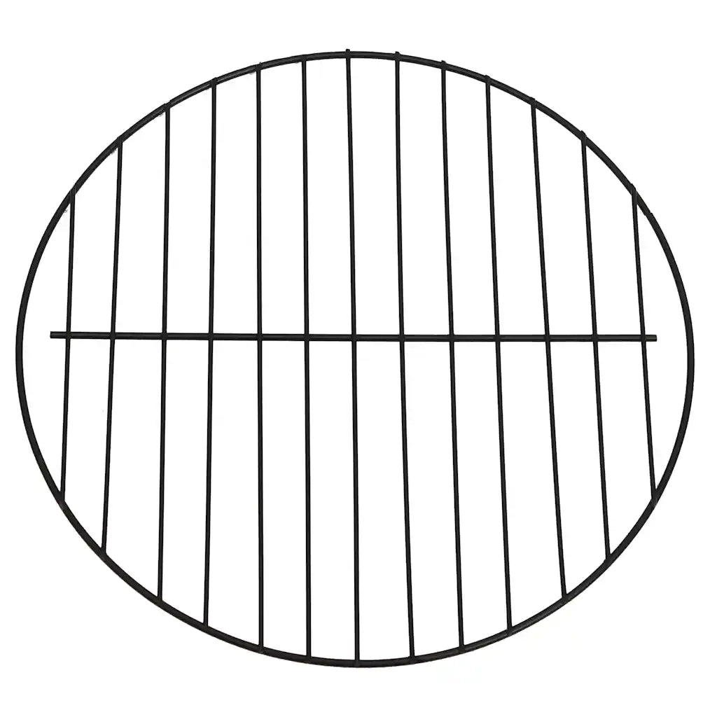 Braciere e Barbecue 2in1 e Attizzatoio 59x59x60 cm Acciaio Inox cod mxl 59387