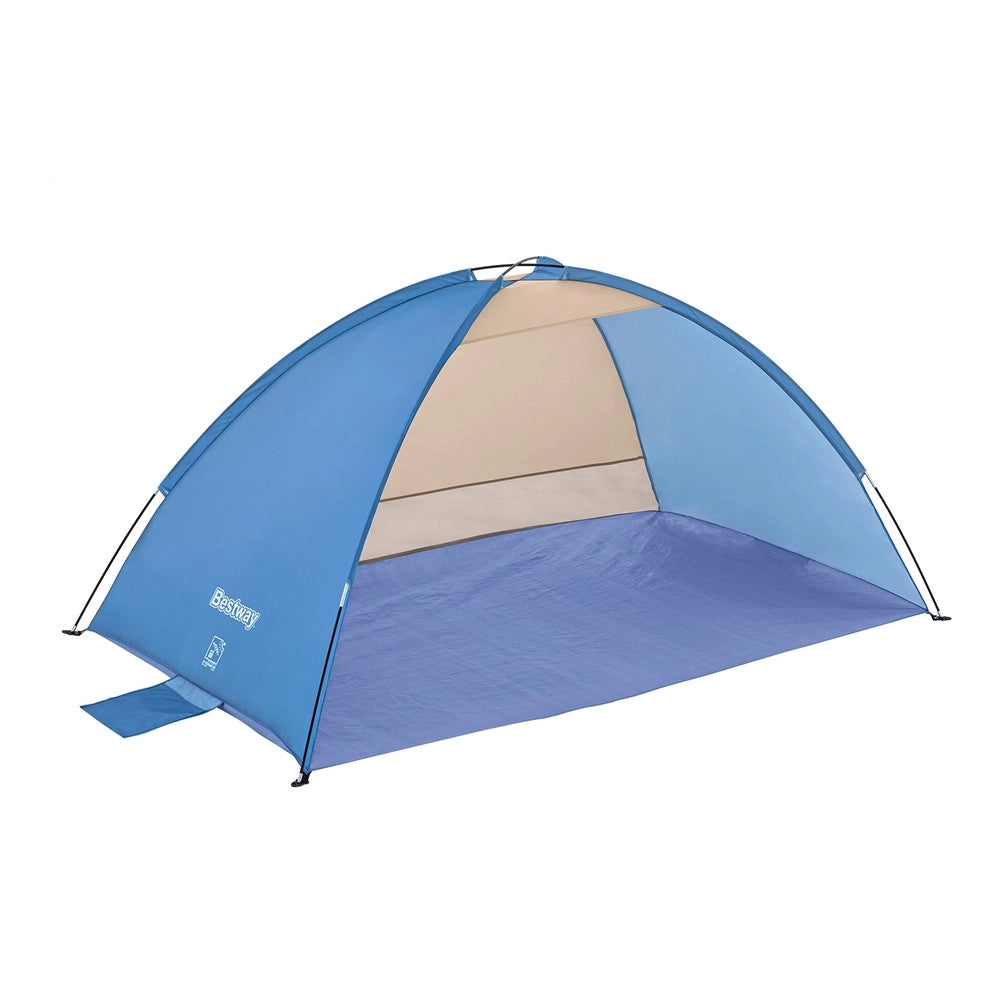 Trade Shop - Tenda Da Spiaggia Ground Beach Giacca A Vento Per 2 Persone 220x120x95cm 68105 -