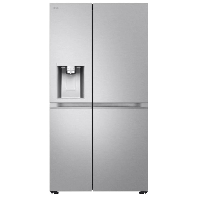 LG GSLE91MBAC Frigorifero Side-by-Side, Classe C, 628L, Wi-Fi, Dispenser senza allaccio, Total No Frost, Metal Sorbet