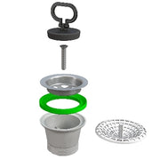 Piletta tradizionale per lavello cucina