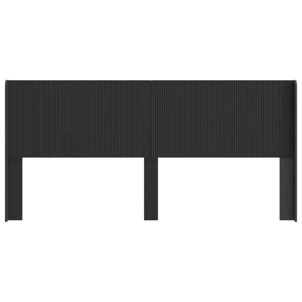 Testiera Letto Nero Legno ingegnerizzato 889556