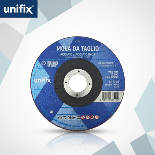 Disco taglio top sottile per acciaio inox lamiere sottili e materiale plastici *** misura Ø 230 x 2,5 x 22 mm, confe...