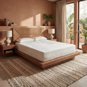 Materasso Sfoderabile Memory 140x200 cm Alla Francese - Alto 20 cm, Anallergico, Antiacaro, Traspirante | One