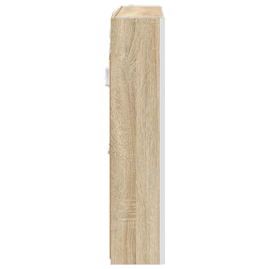 Mobiletto per specchio da bagno Rovere Sonoma