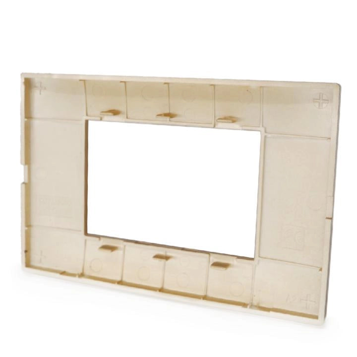 PLACCA 3F ORO LUCIDO MAPAM 6003-12 3P COMP V/PLANA Compatibile VIMAR PLANA