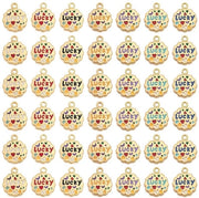Mini Legering Hangers per Donut per 42 in 7 Colori per Sieradi Makers