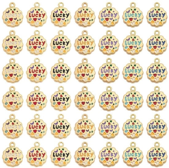 Mini Legering Hangers per Donut per 42 in 7 Colori per Sieradi Makers